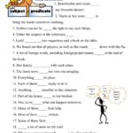 Subject And Verb Agreement  Interactive Worksheet Within Subject Verb Agreement Practice Worksheets