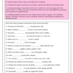 Subjectverb Agreement  English Esl Worksheets For Subject Verb Agreement Practice Worksheets