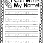 Trace My Name Worksheets  Activity Shelter And Printable Name Worksheets