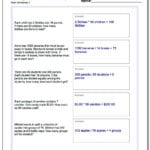Word Problems As Well As Na 1St Step Worksheets