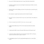 Work And Power Practice Problems In Work And Energy Worksheet