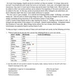 Worksheet Biology Word Building Skills In Root Words Worksheet