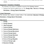 Worksheets Heat Energy Worksheets For Introduction To Energy Worksheet Answer Key